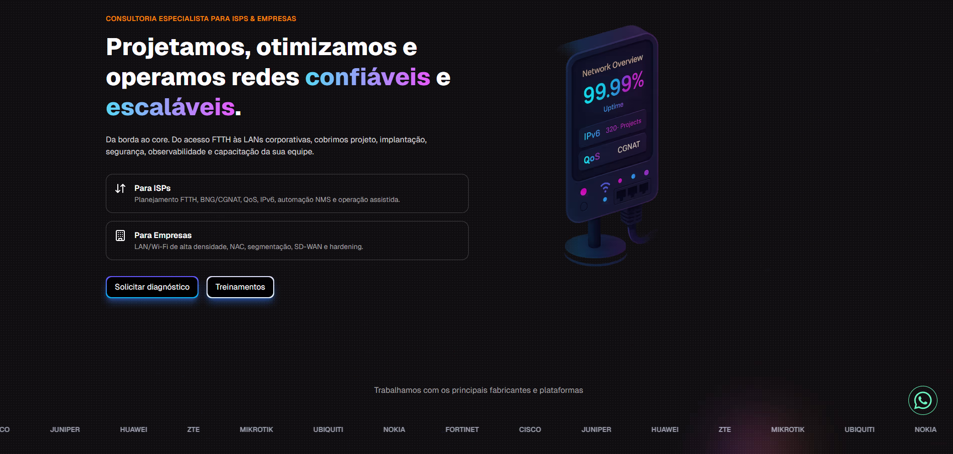 Athon Networks Fullstack App